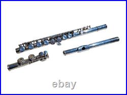 Flute Yamaha 221 Silver Flute and Cleaning Rod With Hard Case