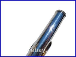 Flute Yamaha 221 Silver Flute and Cleaning Rod With Hard Case