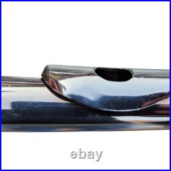 Flute Yamaha 221 Silver Plated Flute Offset G Key and Original Hard Case