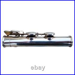 Flute Yamaha 221 Silver Plated Flute Offset G Key and Original Hard Case