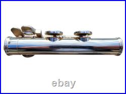 Flute Yamaha 221 Silver Plated Flute Offset G Key and Padded Pro Tec Case