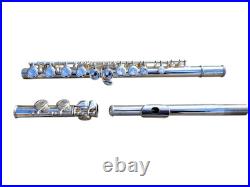 Flute Yamaha Advantage Silver Plated Flute Offset G Key with Yamaha Hard Case