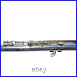 Flute Yamaha Advantage Silver Plated Flute Offset G Key with Yamaha Hard Case