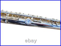 Flute Yamaha Advantage Silver Plated Flute Offset G Key with Yamaha Hard Case