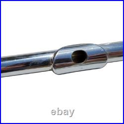 Flute Yamaha Advantage Silver Plated Flute Offset G Key with Yamaha Hard Case