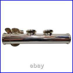 Flute Yamaha Advantage Silver Plated Flute Offset G Key with Yamaha Hard Case