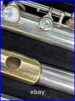 GEIMEINHARDT 50 SERIES 52SP FLUTE ELKHART, INDIANA, USA With CASE
