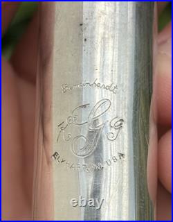 GEIMEINHARDT 50 SERIES 52SP FLUTE ELKHART, INDIANA, USA With CASE