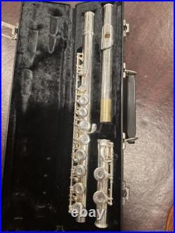 GEMEINHARDT 2SP Silver Plate FLUTE Hard Case USA. Rarely Used