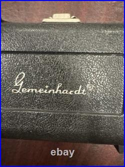 GEMEINHARDT 2SP Silver Plate FLUTE Hard Case USA. Rarely Used