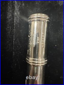 GEMEINHARDT 2SP Silver Plate FLUTE Hard Case USA. Rarely Used