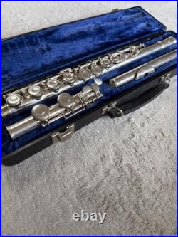 GEMEINHARDT 2SP Silver Plate FLUTE Hard Case USA Unrestored