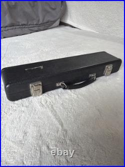 GEMEINHARDT 2SP Silver Plate FLUTE Hard Case USA Unrestored