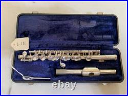 GEMEINHARDT 4SP Silver Plated Piccolo-L111