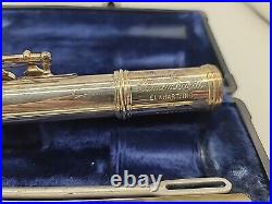 GEMEINHARDT ELKHART M2 Nickel Silver Flute withCase c. 1978