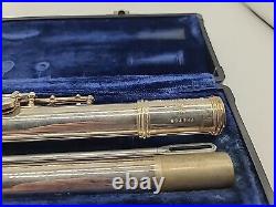 GEMEINHARDT ELKHART M2 Nickel Silver Flute withCase c. 1978