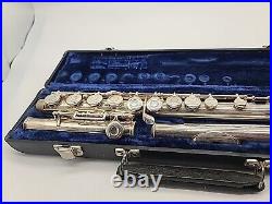 GEMEINHARDT ELKHART M2 Nickel Silver Flute withCase c. 1978