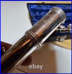 GEMEINHARDT ELKHART M2 Nickel Silver Flute withCase c. 1978