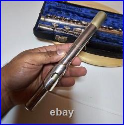 GEMEINHARDT ELKHART M2 Nickel Silver Flute withCase c. 1978