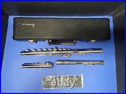 GEMEINHARDT ELKHART M2 Silver Flute, with case Overhauled & Ultrasonic Cleaned