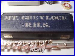 GEMEINHARDT PICCOLO 4SP/4SH Silver Plated W / Case Ser. No. 60199 No Reserve