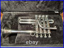 GETZEN Custom Series 3916S Piccolo Trumpet Bb/A Excellent Condition
