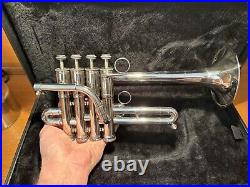 GETZEN Custom Series 3916S Piccolo Trumpet Bb/A Excellent Condition