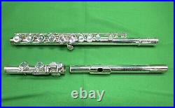 Gemeinhardt 22SP (2SP) Flute Silver Plated, New Case, New Professional Overhaul