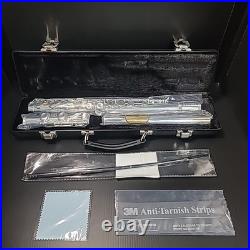 Gemeinhardt 22SP Flute/GOLD Embouchure plate -OVERHAULED & ULTRASONIC CLEANED