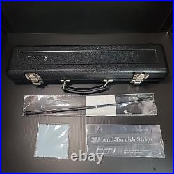 Gemeinhardt 22SP Flute/GOLD Embouchure plate -OVERHAULED & ULTRASONIC CLEANED