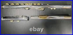 Gemeinhardt 22SP Flute/GOLD Embouchure plate -OVERHAULED & ULTRASONIC CLEANED