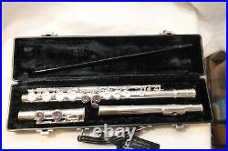 Gemeinhardt 22SP Silver Flute with Case Gently Used-Perfect Beginner Instrument