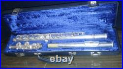 Gemeinhardt 2SP Flute & Case Silver Plate KGG Elkheard, Ind Gemeinhardt 2SP Flute & Case Silver Plate KGG Elkheard, Ind