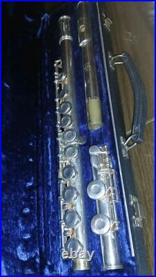 Gemeinhardt 2SP Flute & Case Silver Plate KGG Elkheard, Ind Gemeinhardt 2SP Flute & Case Silver Plate KGG Elkheard, Ind
