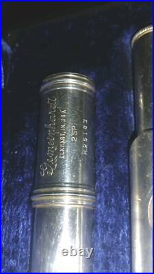 Gemeinhardt 2SP Flute & Case Silver Plate KGG Elkheard, Ind Gemeinhardt 2SP Flute & Case Silver Plate KGG Elkheard, Ind