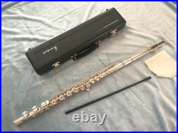 Gemeinhardt 2SP Student Flute Gold Lip Plate with Case #L43341