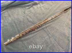 Gemeinhardt 2SP Student Flute Gold Lip Plate with Case #L43341