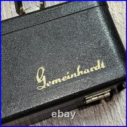 Gemeinhardt 2SP Student Flute Silver Plated Made USA Elkhart with Case Vintage