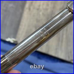 Gemeinhardt 2SP Student Flute Silver Plated Made USA Elkhart with Case Vintage