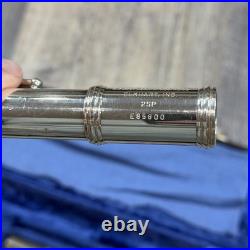 Gemeinhardt 2SP Student Flute Silver Plated Made USA Elkhart with Case Vintage
