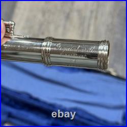 Gemeinhardt 2SP Student Flute Silver Plated Made USA Elkhart with Case Vintage