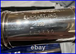 Gemeinhardt 3SB Flute SOLID SILVER Open hole. All 3 Joints Stamped solid Silver