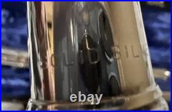 Gemeinhardt 3SB Flute SOLID SILVER Open hole. All 3 Joints Stamped solid Silver