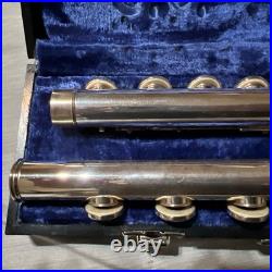 Gemeinhardt 3SB Flute SOLID SILVER Open hole. All 3 Joints Stamped solid Silver