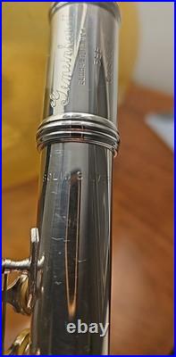 Gemeinhardt 3SB Intermediate Solid Silver Body Flute Open Hole with Hard Case Gemeinhardt 3SB Intermediate Solid Silver Body Flute Open Hole with Hard Case