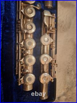 Gemeinhardt 3SB Solid Silver Open Hole B Ft Flute Reconditioned Play Nice Gemeinhardt 3SB Solid Silver Open Hole B Ft Flute Reconditioned Play Nice