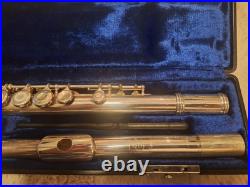 Gemeinhardt 3SB Solid Silver Open Hole B Ft Flute Reconditioned Play Nice Gemeinhardt 3SB Solid Silver Open Hole B Ft Flute Reconditioned Play Nice