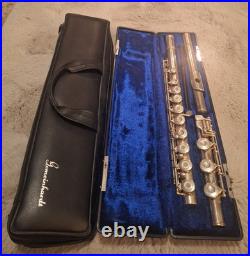 Gemeinhardt 3SB Solid Silver Open Hole B Ft Flute Reconditioned Play Nice Gemeinhardt 3SB Solid Silver Open Hole B Ft Flute Reconditioned Play Nice