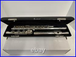 Gemeinhardt 3SHB Custom Flute Solid Silver Headjoint B-Foot Open Hole/Excellent