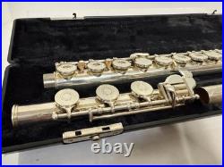 Gemeinhardt 3SHB Custom Flute Solid Silver Headjoint B-Foot Open Hole/Excellent